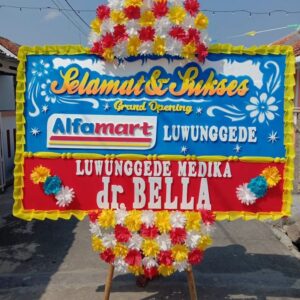 papan bunga grand opening toko 200x125
